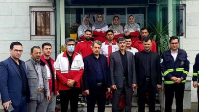 بازدید سرپرست فرمانداری ملارد از پایگاه امداد و نجات هلال احمر