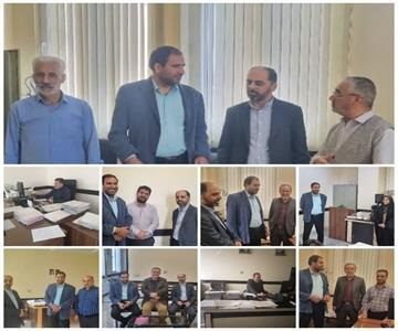 بازدید مدیر برنامه ریزی و ارزیابی احد‌های قضایی در ایام تعطیلی روزهای پایانی سال