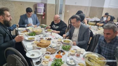 برگزاری مراسم افطار همراه با فرزندان مرکز خیریه علی ابن ابی طالب (ع) ملارد