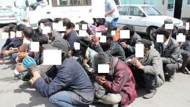 جمع آوری ۹۰ معتاد متجاهر در اجرای طرح آرامش در ملارد