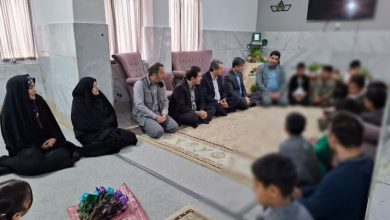 دیدار سرپرست فرمانداری ملارد با نوجوانان بی‌سرپرست