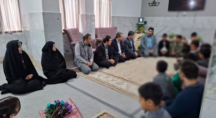 دیدار سرپرست فرمانداری ملارد با نوجوانان بی‌سرپرست