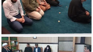 دیدار مدیر شبکه بهداشت و درمان ملارد با امام جمعه شهرستان و بررسی برنامه‌های آینده حوزه سلامت