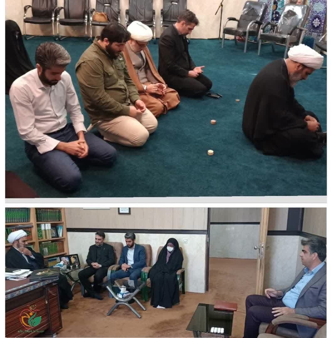 دیدار مدیر شبکه بهداشت و درمان ملارد با امام جمعه شهرستان و بررسی برنامه‌های آینده حوزه سلامت