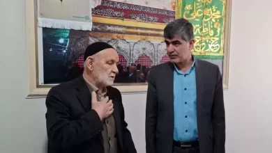 دیدار نوروزی فرماندار ملارد با خانواده شهیدان قربانی و اوزوم چلویی