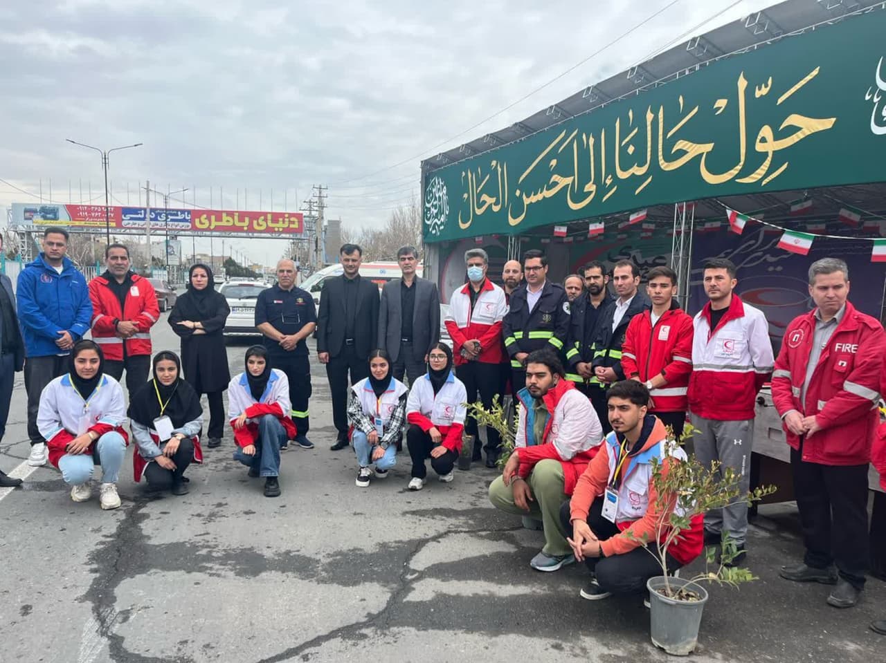 سرپرست فرمانداری ملارد از پایگاه خدمات سفر نوروزی صفادشت بازدید کرد