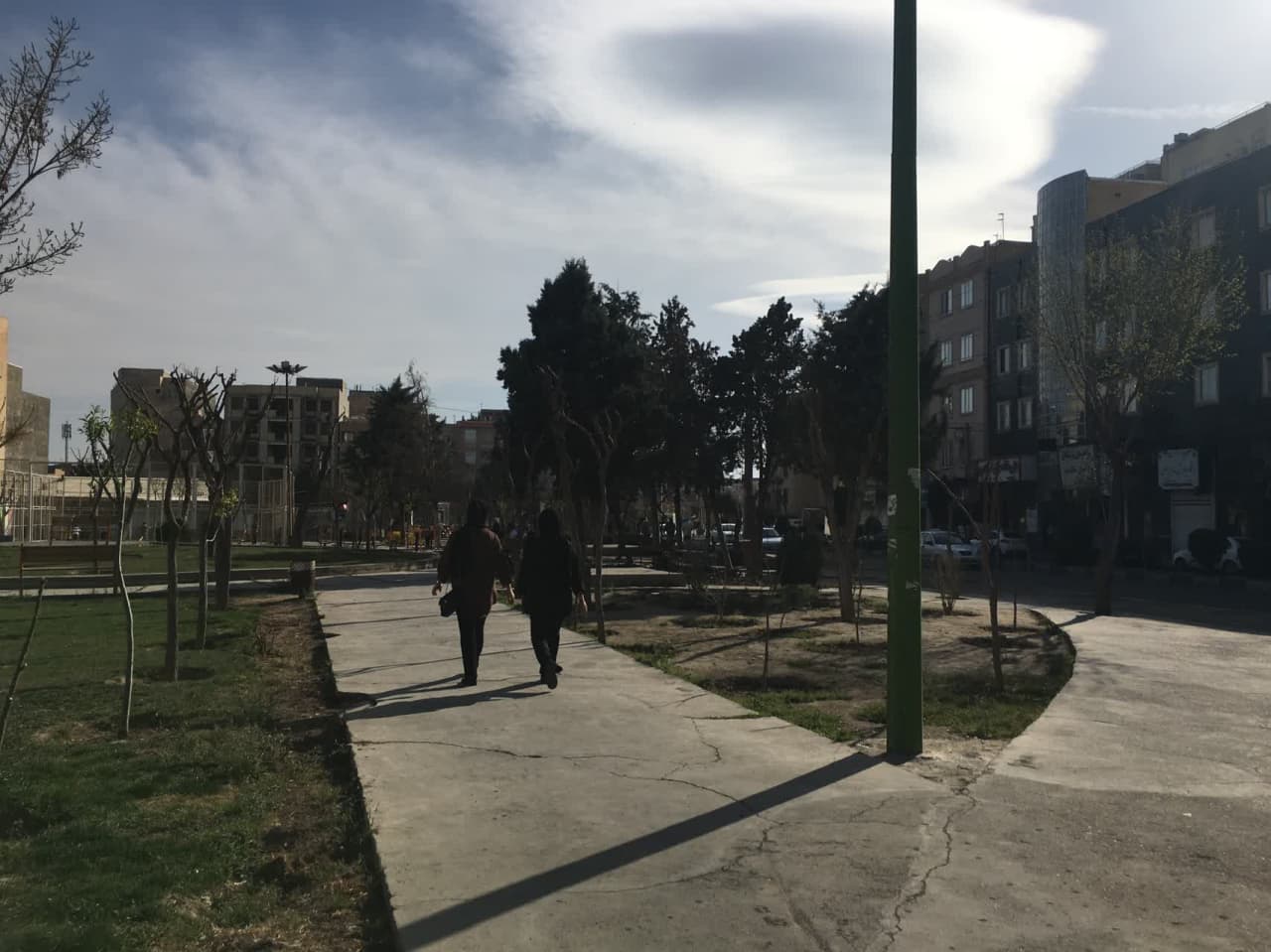 نظافت بوستان ها و فضای سبز شهری ملارد