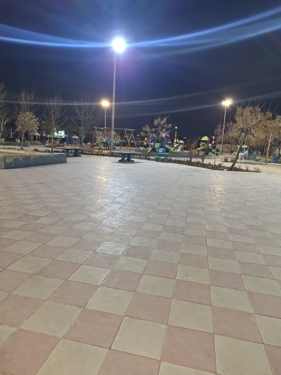 نظافت بوستان ها و فضای سبز شهری ملارد