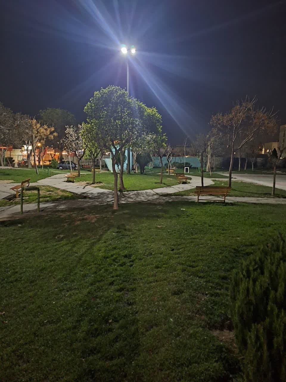 نظافت بوستان ها و فضای سبز شهری ملارد