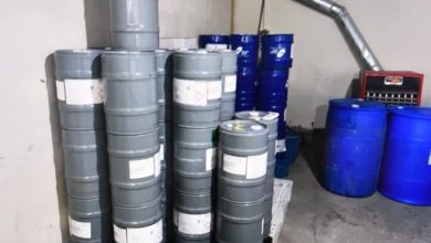 کشف مواد اولیه تولید لوازم بهداشتی قاچاق در ملارد