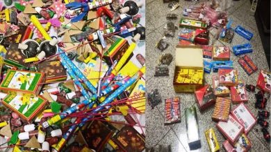 کشف یک هزار عدد انواع موادمحترقه در ملارد