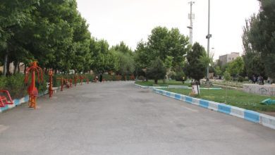 بوستان های شهر صفادشت در روز طبیعت میزبان شهروندان و مسافران نوروزی