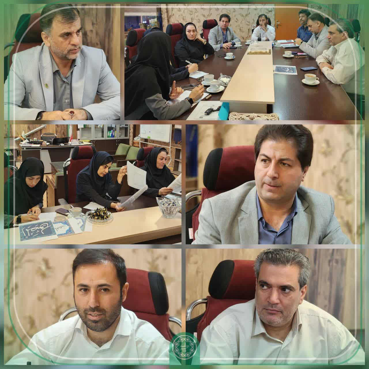 تشکیل کمیته زیباسازی شهرداری ملارد با حضور عضو محترم شورای اسلامی شهر