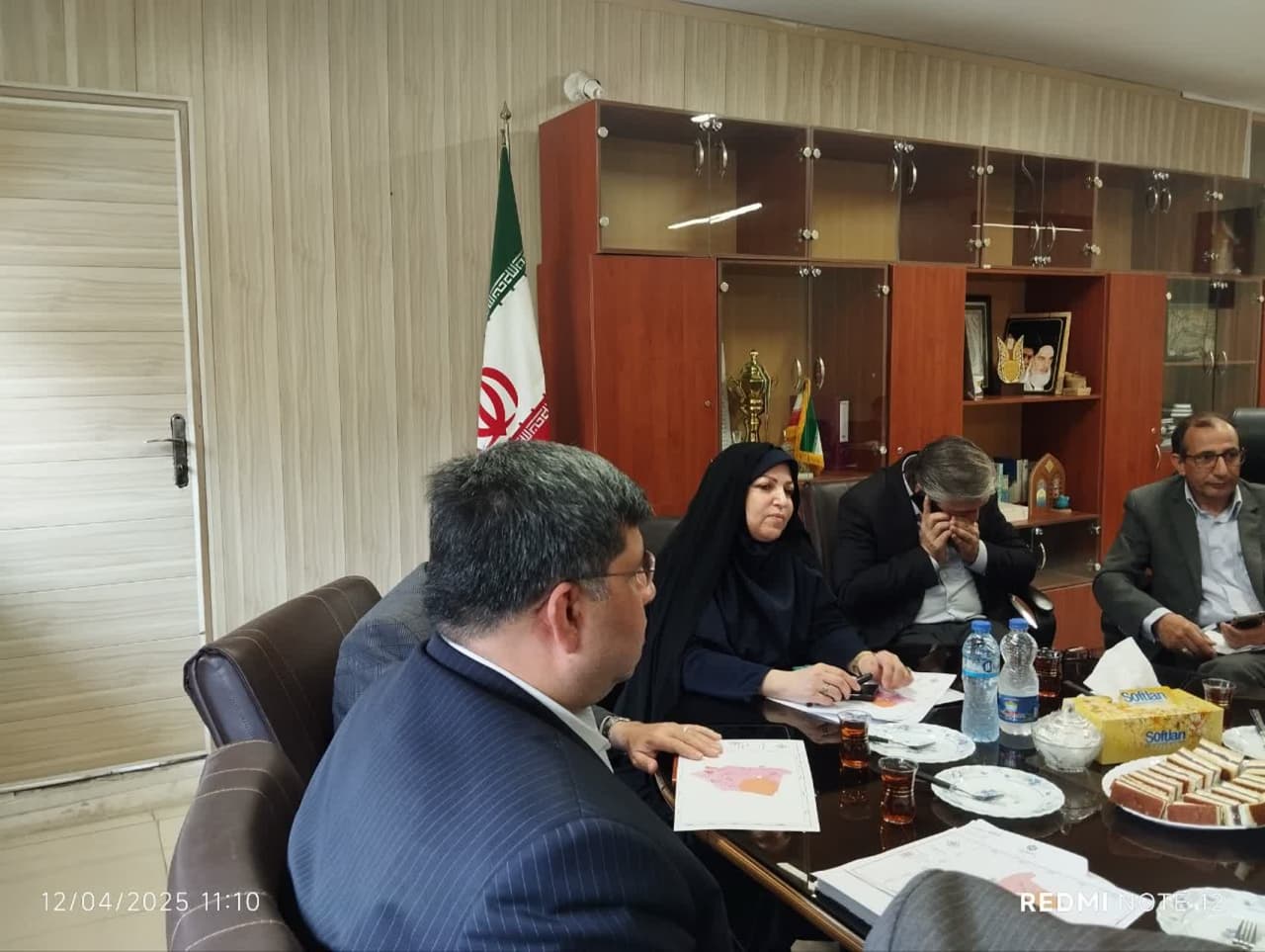 جلسه بررسی و ساماندهی لکه صنعتی بیدگنه برگزار گردید