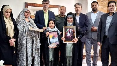 سرپرست فرمانداری ملارد میهمان دو خانواده شهید