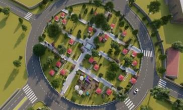 عملیات اجرایی بهسازی و زیباسازی میدان جهاد دانشگاهی شهر صفادشت