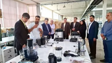 بازدید فرماندار ملارد از واحد تولیدی سیماران