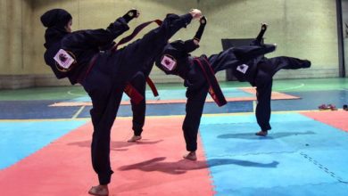 برپایی رقابت‌های انتخابی کونگ‌فو بانوان در ملارد