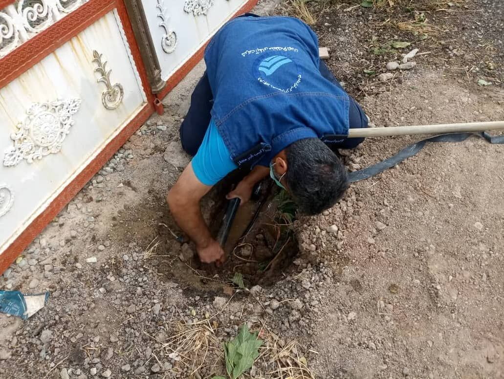 قطع موقت ۱۱ انشعاب آب مشترکان پرمصرف در صفادشت ملارد