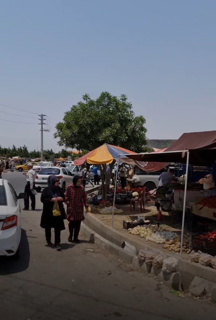 ساماندهی وانت‌بارهای اطراف میدان ساعت