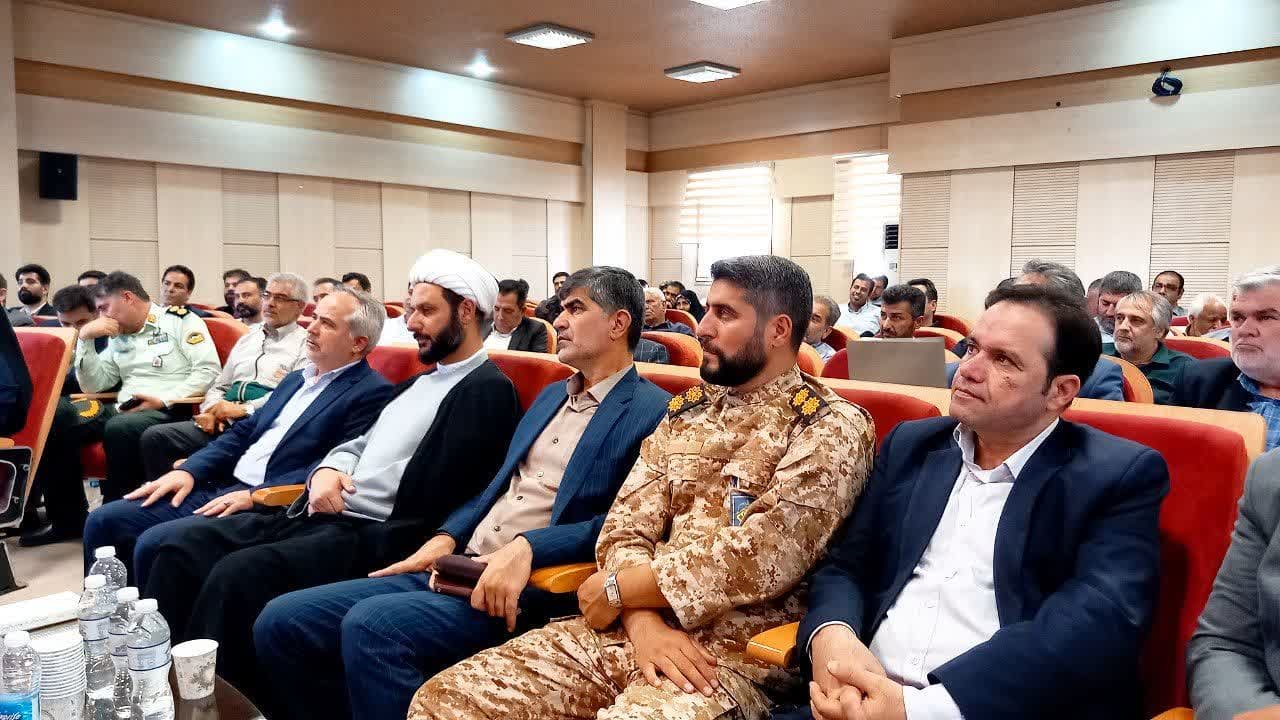 آیین تکریم و معارفه بخشدار صفادشت برگزار شد