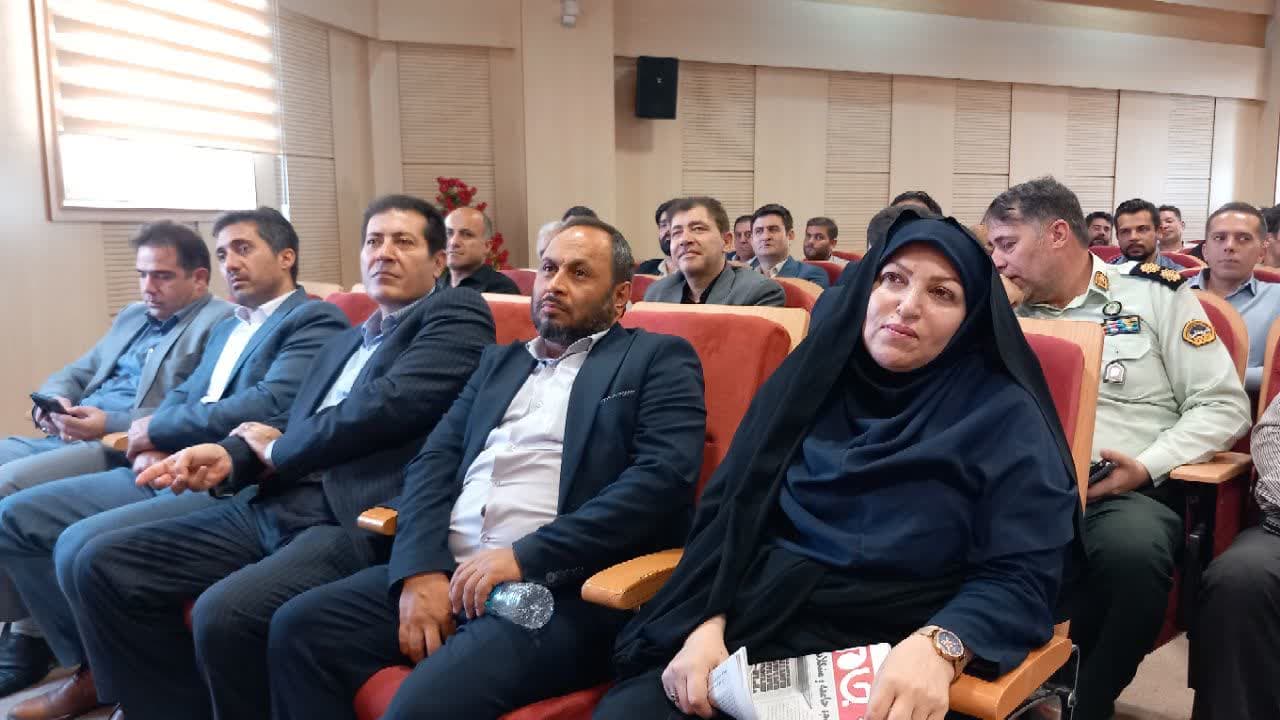 آیین تکریم و معارفه بخشدار صفادشت برگزار شد