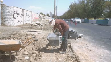 استمرار بهسازی و زیباسازی شهرصفادشت