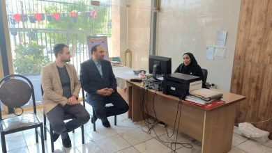 بازدید مدیر صندوق استان از کارگزاری شهرستان ملارد