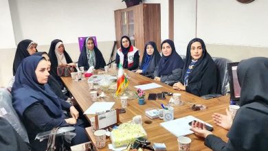 بانوان دستگاه های اجرایی ملارد از مرکز آموزش فنی‌وحرفه‌ای بازدید کردند