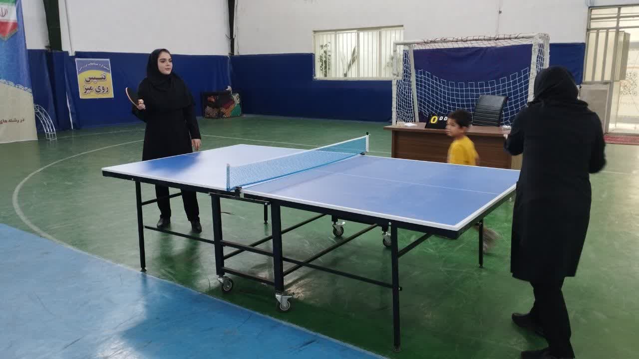 جشنواره مسابقات ورزشی پرسنل شهرداری صفادشت ویژه بانوان برگزار شد