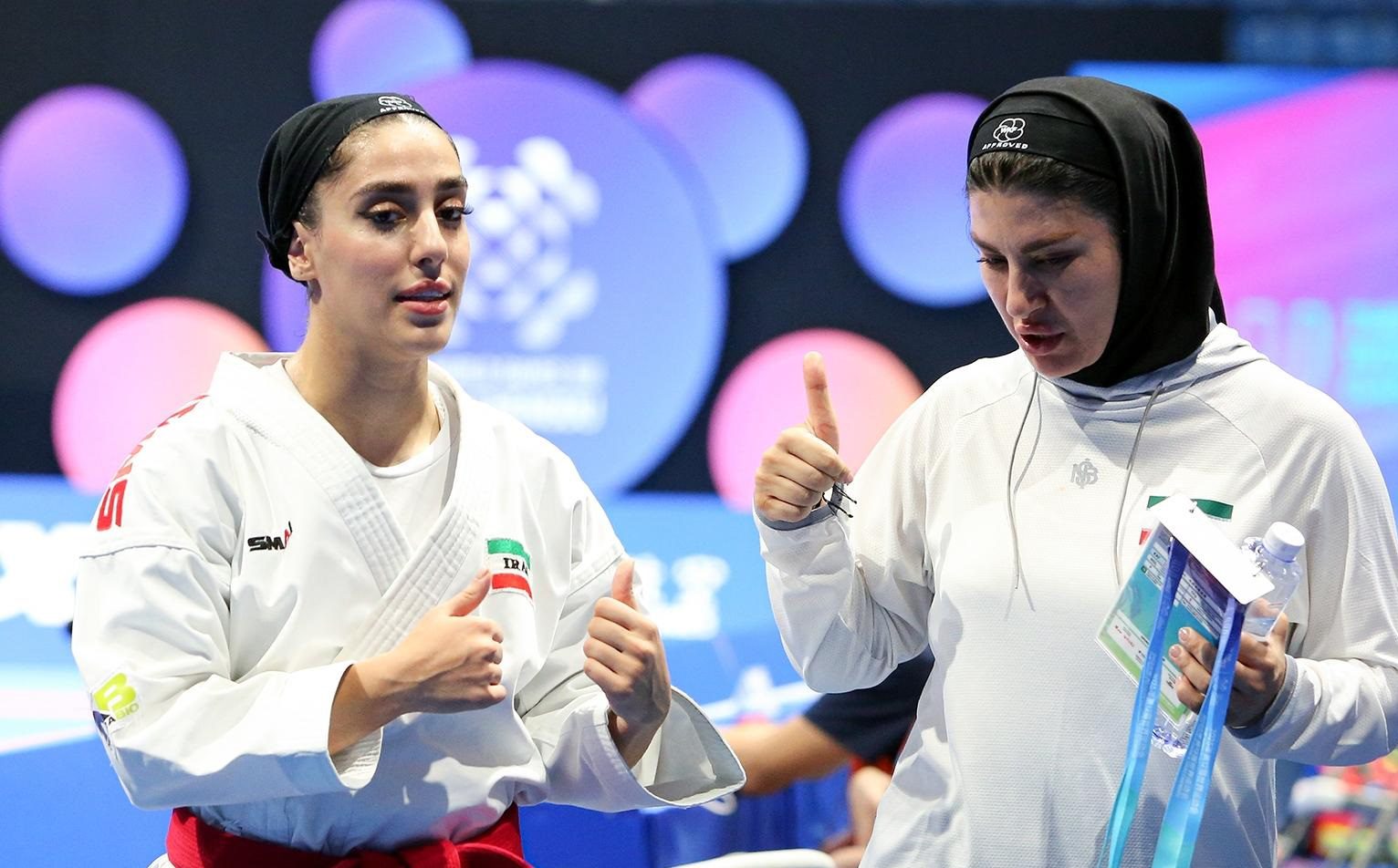 فاطمه صادقی کاراته کا ملاردی