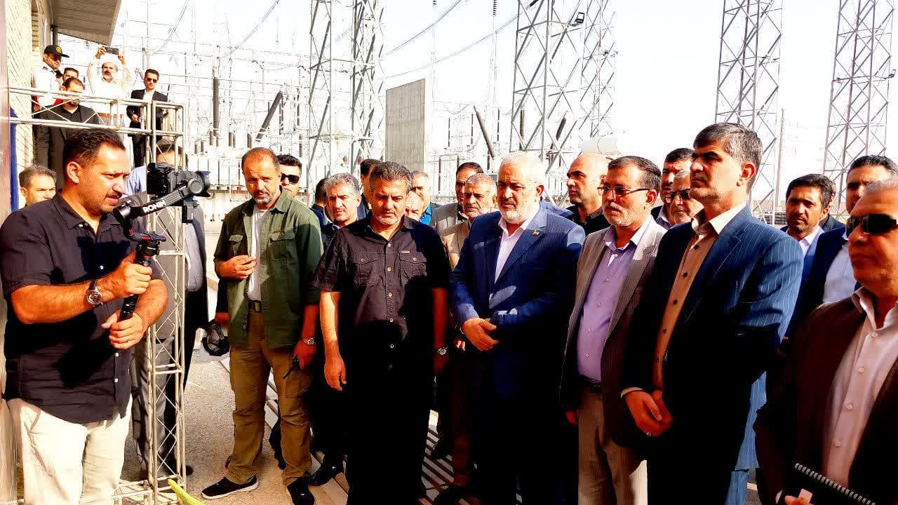 با حضور وزیر نیرو پست ۴۰۰ کیلوولت «کوثر» در ملارد افتتاح شد