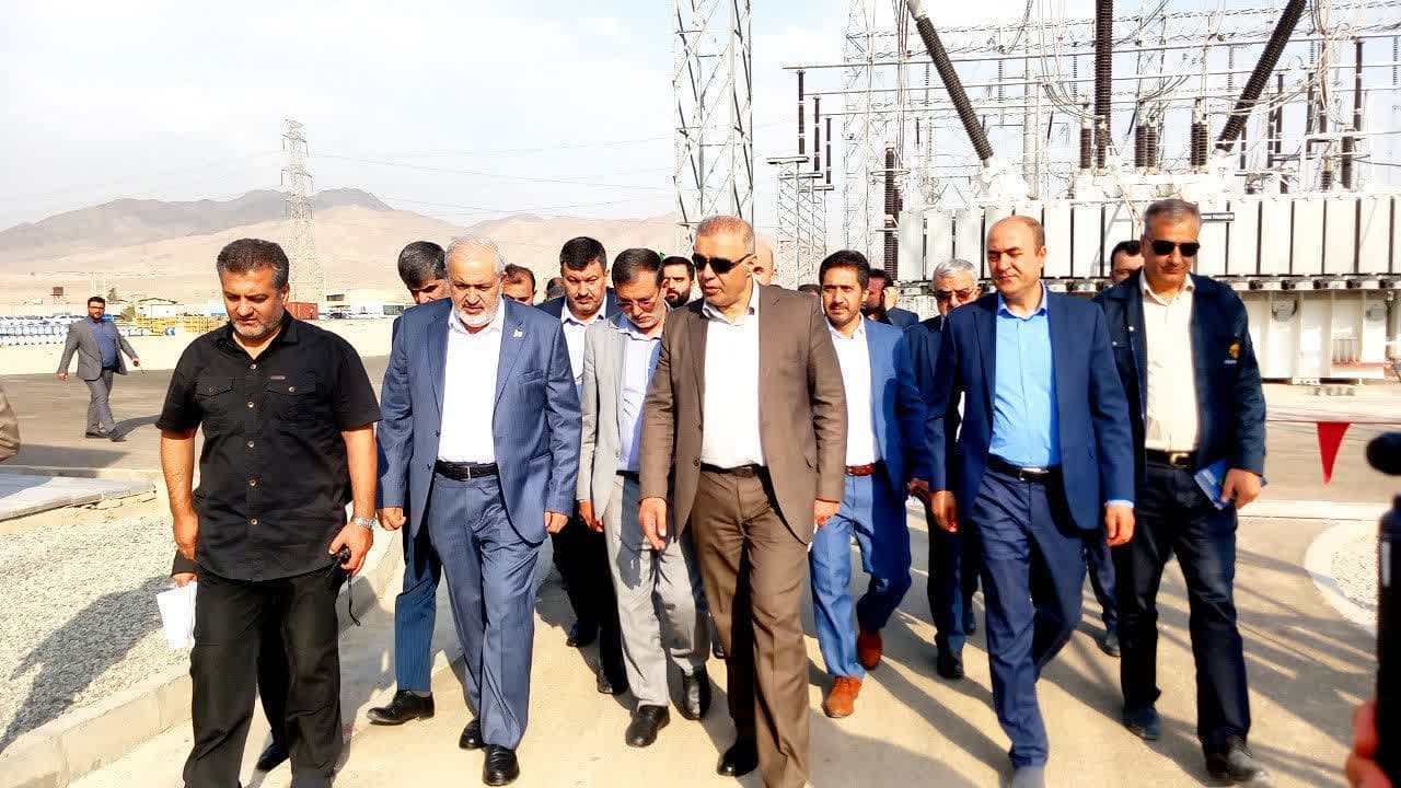 با حضور وزیر نیرو پست ۴۰۰ کیلوولت «کوثر» در ملارد افتتاح شد