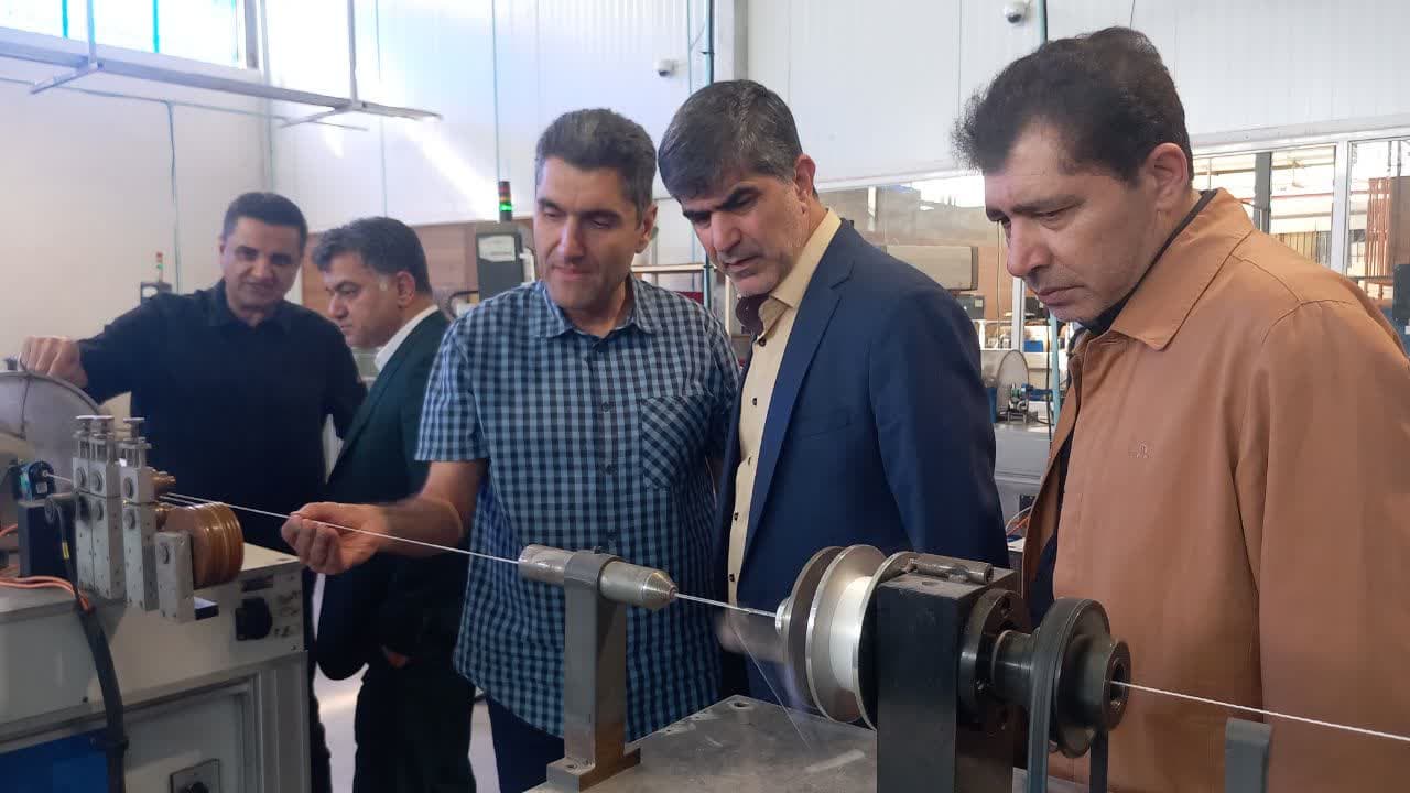 بازدید فرماندار ملارد از شرکت برودت گستر