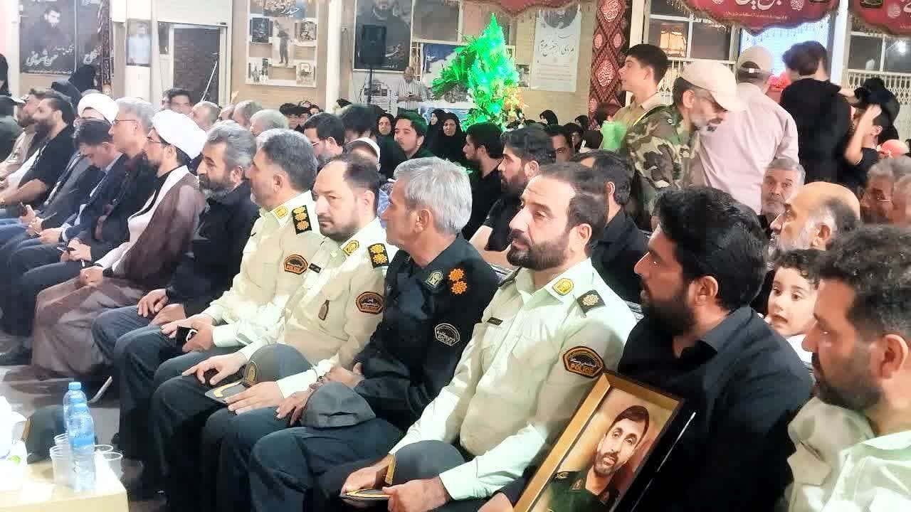 مراسم چهلمین روز شهادت «اقتدار» در شهرستان ملارد برگزار شد