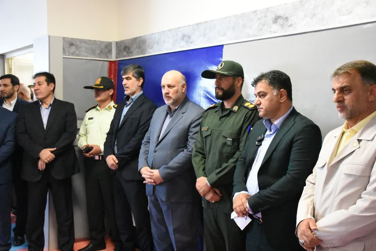 افتتاح خانه کشتی و ورزش‌های رزمی شهرداری ملارد با حضور مسئولان استانی و شهرستانی