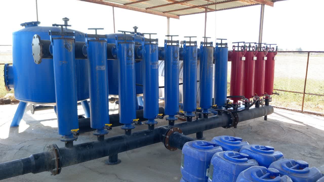 افتتاح فاز دوم سیستم هوشمند آبیاری تحت فشار در صفادشت شهرستان ملارد