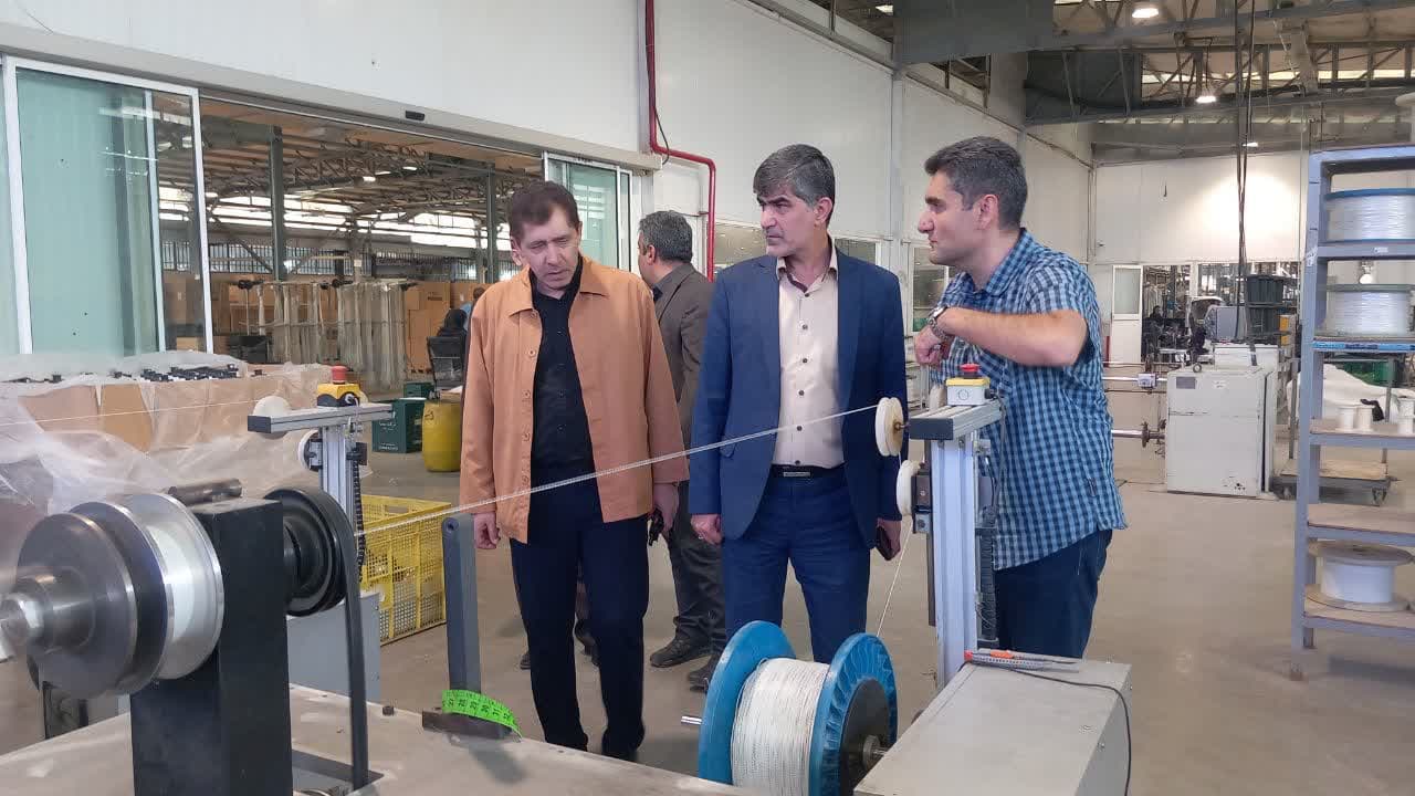 بازدید فرماندار ملارد از شرکت برودت گستر