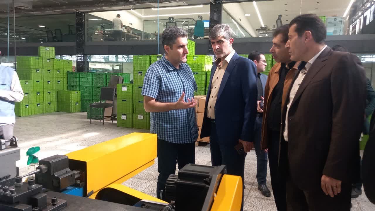 بازدید فرماندار ملارد از شرکت برودت گستر