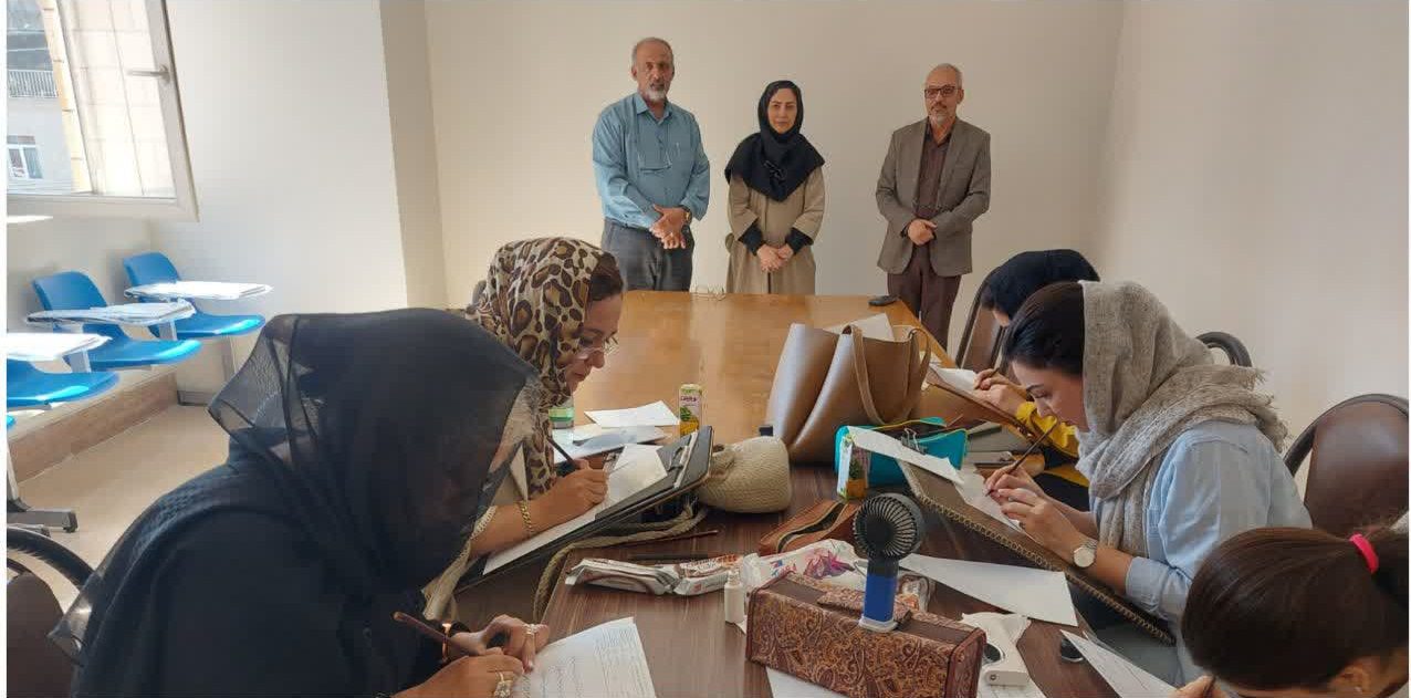 برگزاری آزمون سراسری خوشنویسی در شهرستان ملارد