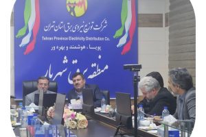 برگزاری جلسه نماینده مجلس با مدیرعامل توزیع برق استان تهران