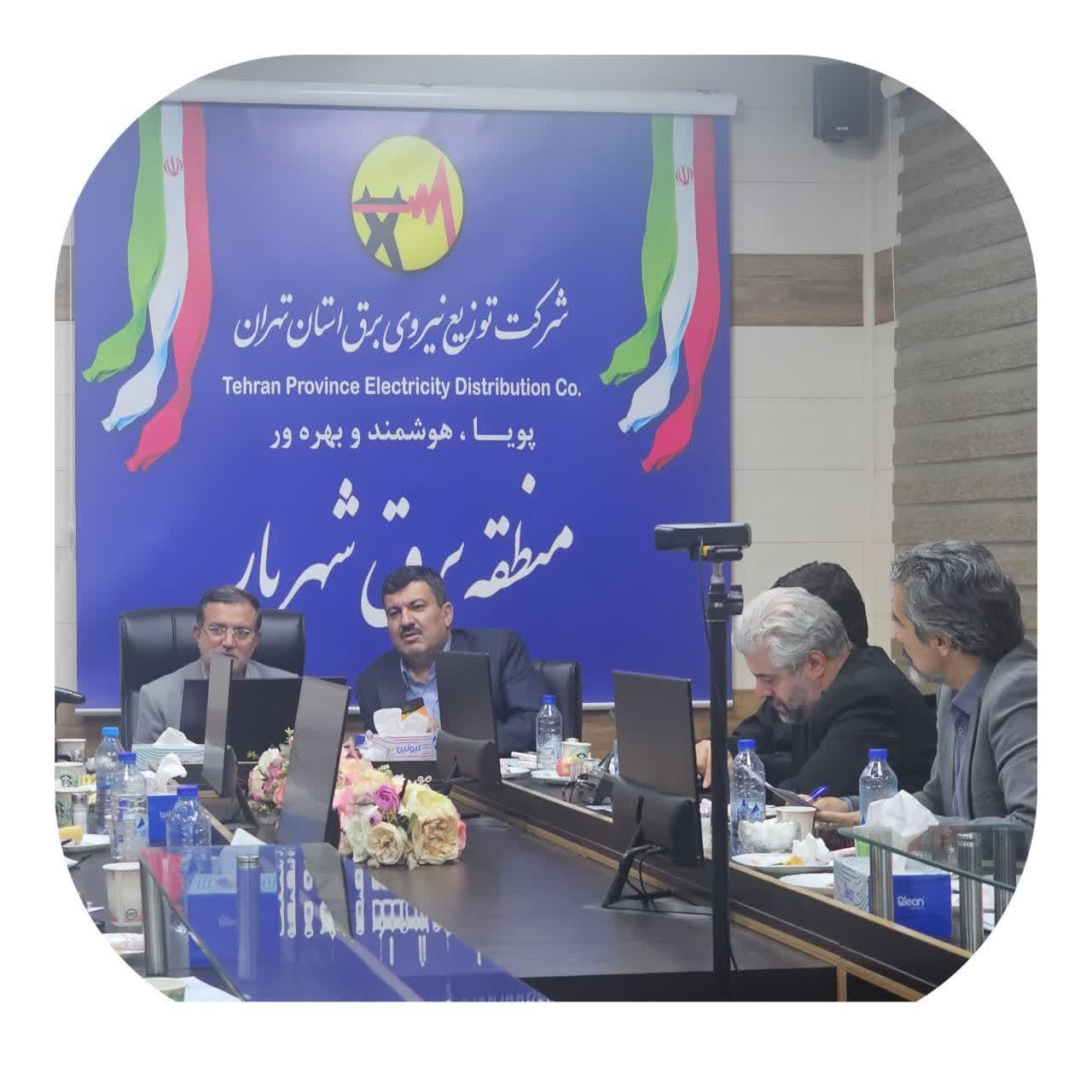 برگزاری جلسه نماینده مجلس با مدیرعامل توزیع برق استان تهران