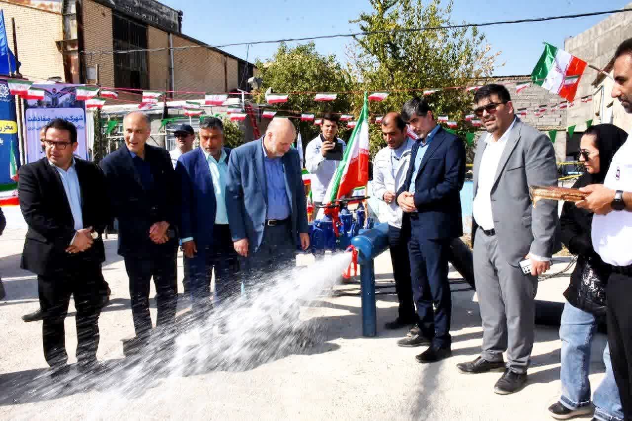 بهره‌برداری از مخزن ۲ هزار مترمکعبی آب در شهرک صنعتی صفادشت