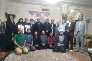 دیدار با خانواده شهید شعبانی