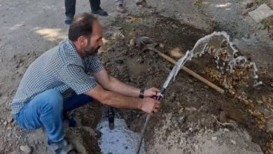 شناسایی و جمع آوری انشعابات غیرمجاز آب در صفادشت شهرستان ملارد