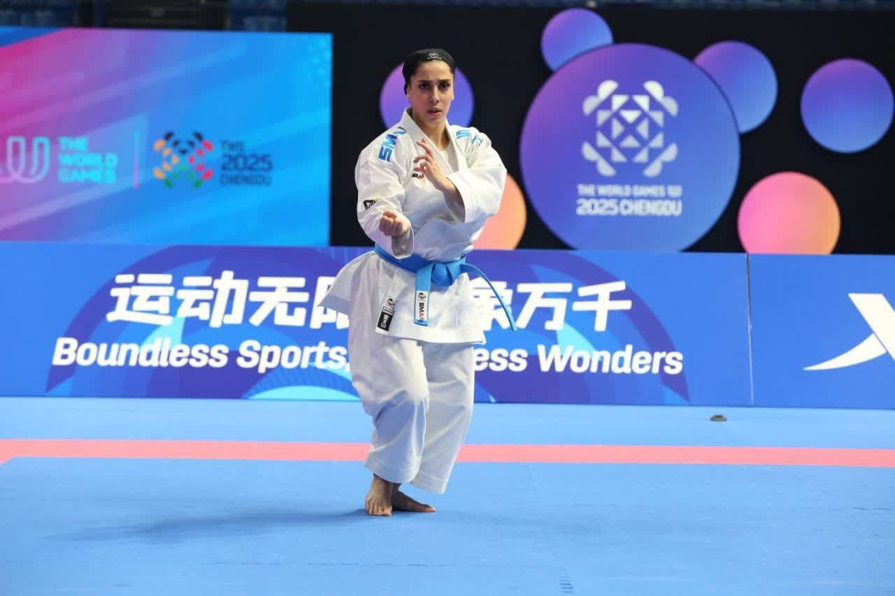 فاطمه صادقی چهارم کاراته جهان در میان هشت ستاره برتر رنکینگ دنیا