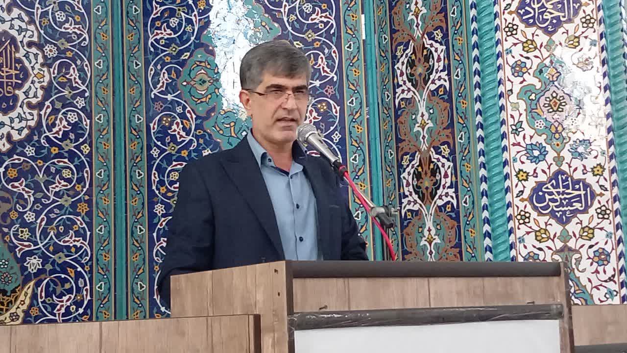 فرماندار ملارد در سخنرانی پیش از خطبه‌های نماز جمعه هفته دولت