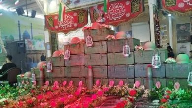 مراسم اربعین شهید «مصطفی مرآتی» در گلزار شهدای ملارد برگزار شد