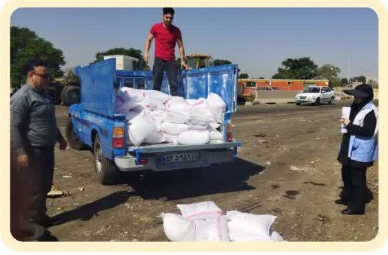 کشف و امحای ۱۶۰۰ کیلوگرم نمک غیرمجاز در نانوایی‌های ملارد