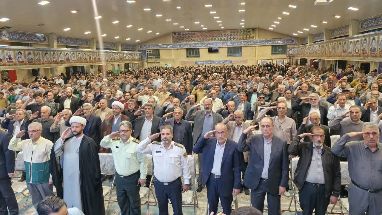 یادواره ۸۴ شهید بخش صفادشت شهرستان ملارد برگزار شد